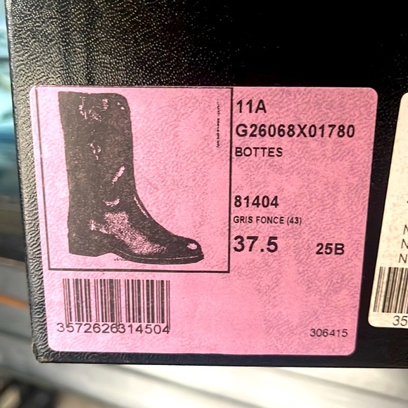 Chanel Boots Ascot CC Western Cowboy Motto Boots NIB - Picture 5 of 16